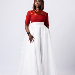 the lattice style skirt