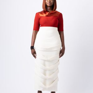 the lattice style skirt