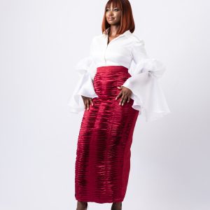 the lattice style skirt